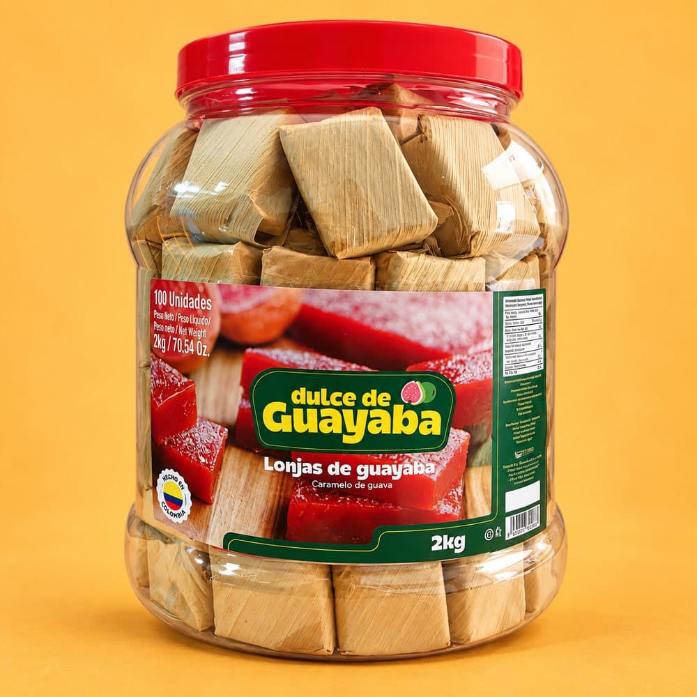 Bocadillo veleño de guayaba (bote de 100)