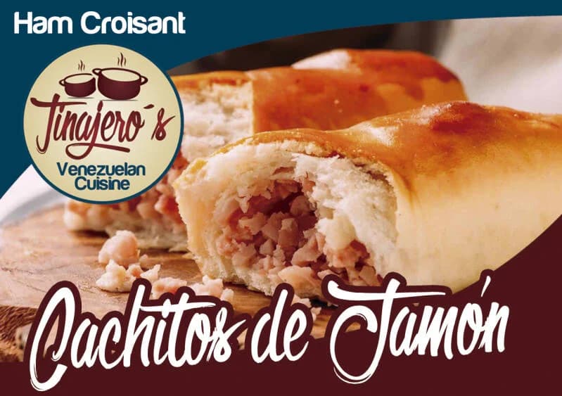 Cachitos de Jamón, Tocineta y Queso Gouda
