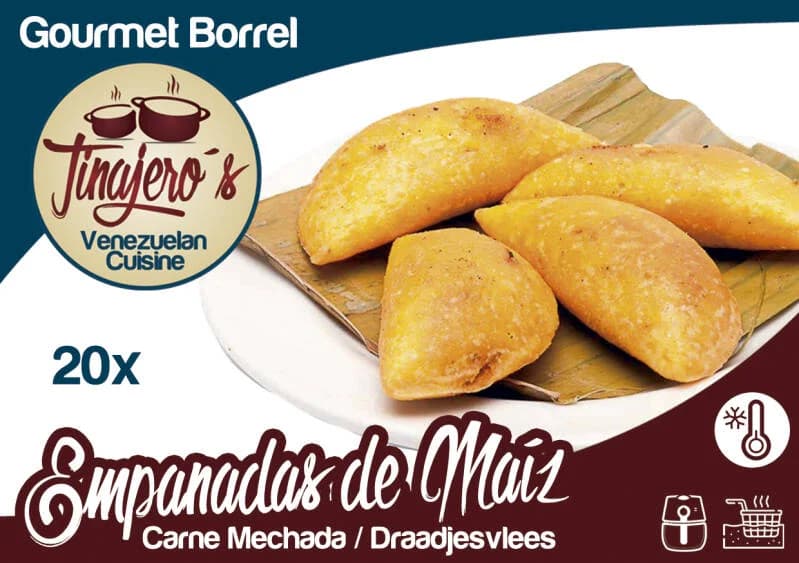 Mini empanadas de maíz tradicionales