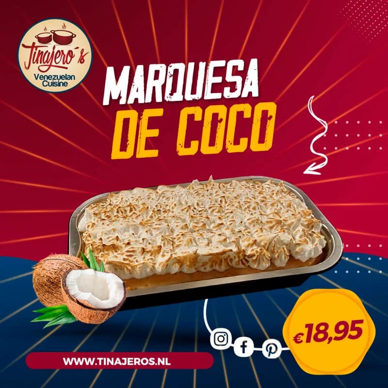 Marquesa de coco