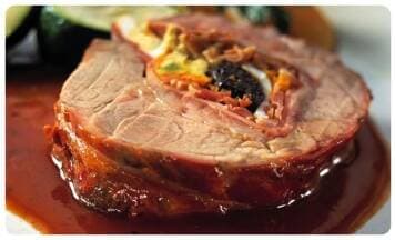 Muchacho relleno tradicional · detalle