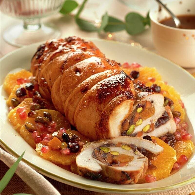 Pechuga de Pavo rellena