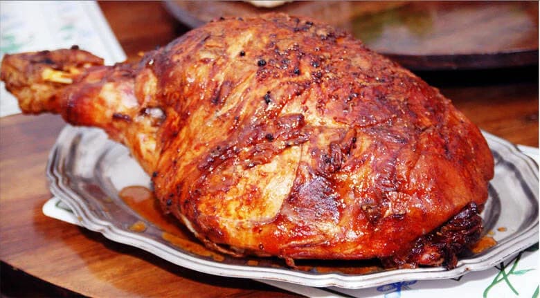 Christmas roast pernil