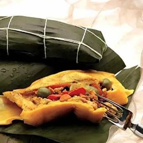 Hallacas Vegetarianas · detalle